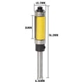 thumbnail image 4 of 2 Unids Router Bits , 1/4 Vástago Rodamiento Herramienta De Carpintería, E Inferior Rodamiento , 1/2 De Diáme kusrkot Broca de fresado de ajuste al ras, 4 of 5