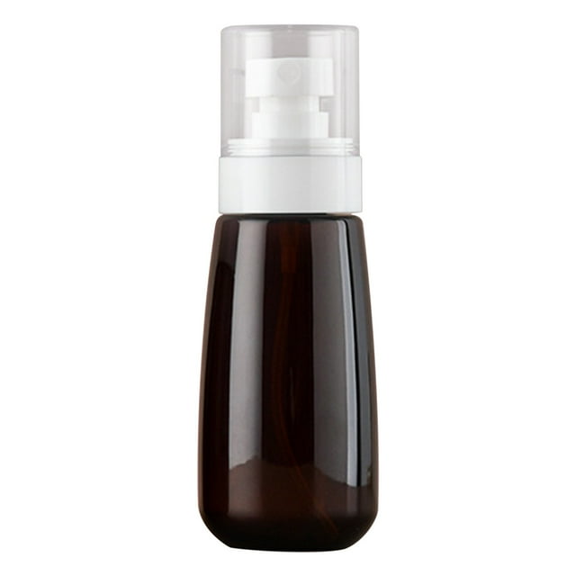 Empty Fine Mist Spray Bottle 100ml Travel Perfume Nebulizer for Oil Hair Makeup Lotion Refillable Plastic Leak Proof Compact Portable Dispenser