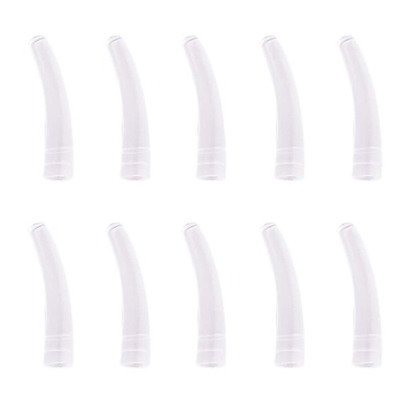 100 Uds. Protectores de punta de pinza transparentes tapón de cubiertas protectoras de punta de pinza