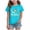 1-Blue, variant on Ulanda Toddler Girls Christmas Shirts Short Sleeve Round Neck Tees T-Shirt Christmas Graphic Tees Holiday Tops Toddler to Big Kids (1-Beige, 2-3 Years)