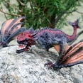 thumbnail image 3 of Figura de juguete con forma de dragón Liberty Imports, realista, plástico, 20 cm, 3 of 7