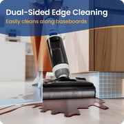 Tineco iFloor 5 Stretch Cordless Wet Dry Vacuum Cleaner, Vacuum & Mop in One, 180° Lay-Flat Cleaning, Up to 45-Min Runtime, Quiet Self-Cleaning and Drying for Hard Floors