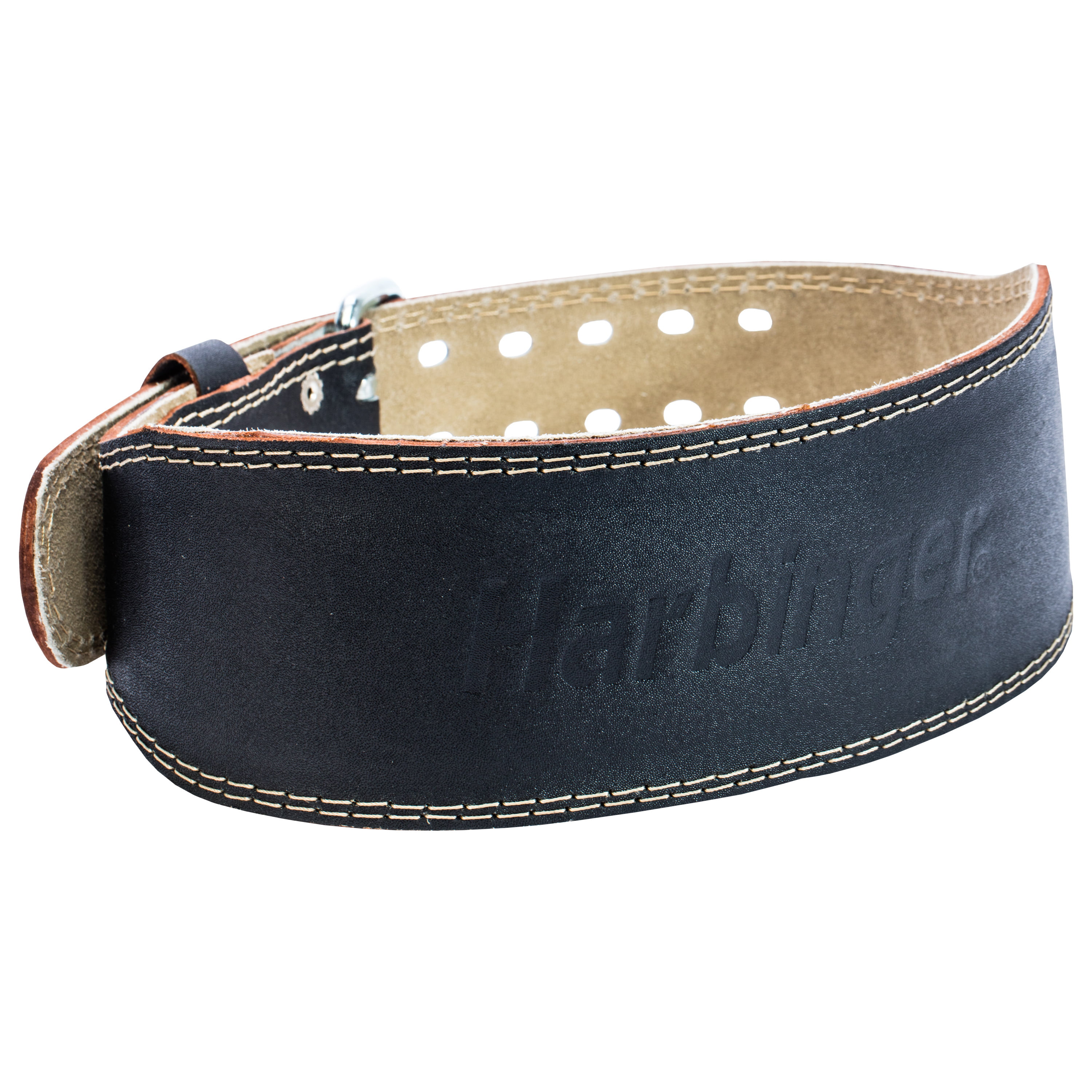 HARBINGER 4" PADDED LEATHER WEIGHT BELT **NEW WITH TAGS** SIZE MEDIUM 