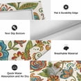 thumbnail image 6 of Paisley Boho Floral Outdoor Rug for Patio/Deck/Porch, Non-Slip Large Area Rug 5 x 7 Ft, Vintage Flowers Botanical Indoor Outdoor Rugs Washable Area Rugs, Reversible Camping Rug Carpet Runner, 6 of 8