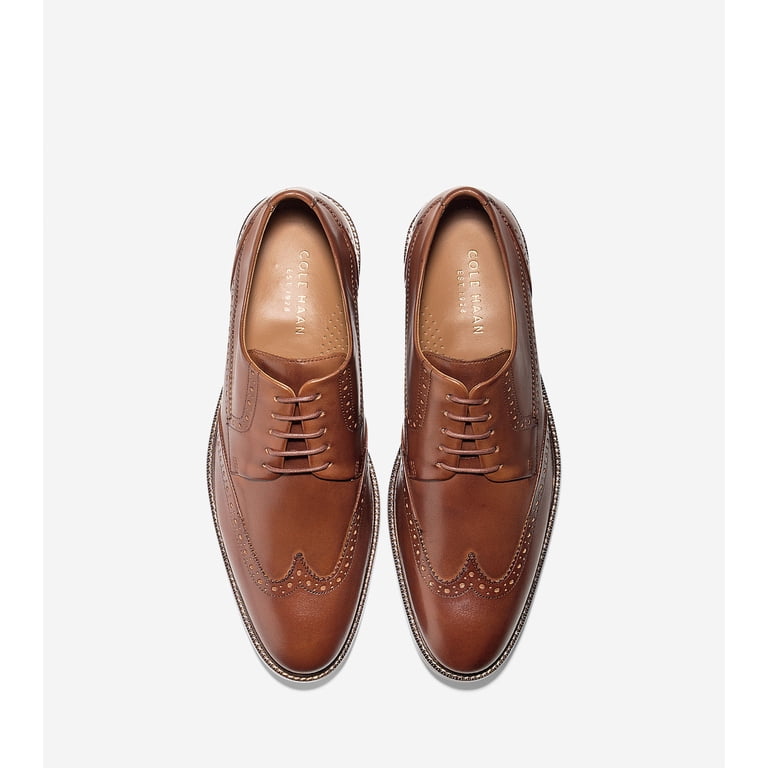 Cole Haan Warren Wing Oxfords Cole Haan Mens Warren Wing OX Dress Shoes 9M British Tan  main image 3