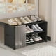 thumbnail image 2 of Yhmxh Organizadores y almacenamiento Zapatero para dormitorio, fácil almacenamiento, artefacto de almacenamiento para cama, multicapa, para el hogar, mesa inferior, pequeño y estrecho, 2 of 3