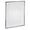 Silver, variant on Azar Displays 300342-BLK Wall Mount Plastic Snap Poster Frame 22" x 28" Portrait/Landscape Sign Holder Frame
