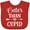 Red, variant on Inktastic Valentine Day Cuter Than Cupid Boys or Girls Baby Bib