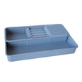 thumbnail image 4 of Porta cuchillos plegable, organizador de utensilios de cocina, multiusos, ahorro de espacio, fácil de almacenar, contenedor de cubiertos para el hogar Gris, 4 of 8