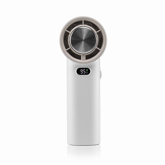 Handheld Fan with Semiconductor Cooling Plate, 3-in-1 Portable Personal Fan with 5 Speeds, Digital Display, A Mini Air Conditioner Fan for Travel, Office, and Outdoor