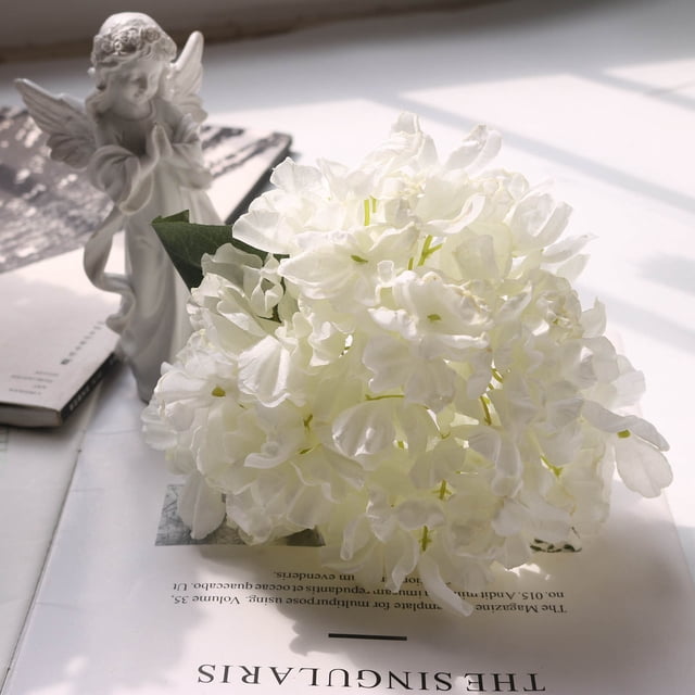 pstuiky Hermoso ramo de flores artificiales de seda para bodas, San Valentín, decoración nupcial y del hogar.