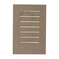 thumbnail image 2 of 12"W x 18"H x 1 7/8"P, Vertical Gable Vent Louver, Functional, 2 of 2