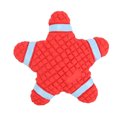 thumbnail image 4 of Juguetes chirriantes para perros, juguete resistente y duradero para perros, estrella de mar roja, juguetes para masticar cachorros para entrenamiento, limpieza de dientes, 4 of 12
