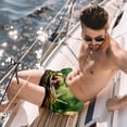 thumbnail image 2 of luoweisi Men's Beach Shorts Quick Dry Swim Trunks with Mesh Lining Snails XL, 2 of 5