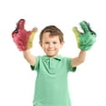 thumbnail image 3 of Finger Puppets Realistic Soft Dinosaur Head Hand Animal Puppet Figurine Novelty Funny Toy for Kids and Adults Entertainment, 3 of 9