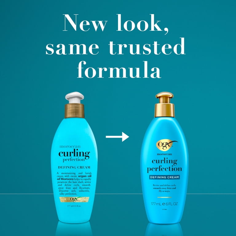 OGX Argan Oil of Morocco Curling Perfection Curl Cream, 6 fl. oz