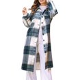 thumbnail image 3 of Vedolay Coat Women Solid Fashion Elegant Coat Fall Coat Green,M, 3 of 5