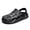 Black, variant on New Summer Men's Clogs EVA Outdoor Trendy Hollow Bird's Nest Shoes Ins Style Closed-Toe Beach Slippers Thick Sole