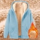 thumbnail image 1 of pstuiky Camisas casuales de manga larga para hombre, Sudadera con capucha y cremallera de manga larga para hombre, color liso, con cordón ajustable camisetas de hombre xl, 1 of 3