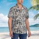 thumbnail image 3 of Balery Leopard And Zebra Camisas hawaianas de manga corta para hombre, camisas playeras de corte holgado, camisas de vacaciones con botones,X-Large, 3 of 7