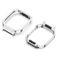 thumbnail image 2 of Funda protectora de caja de reloj de metal Conecte la correa de 20 mm para Redmi Watch 3 (Plata), 2 of 4