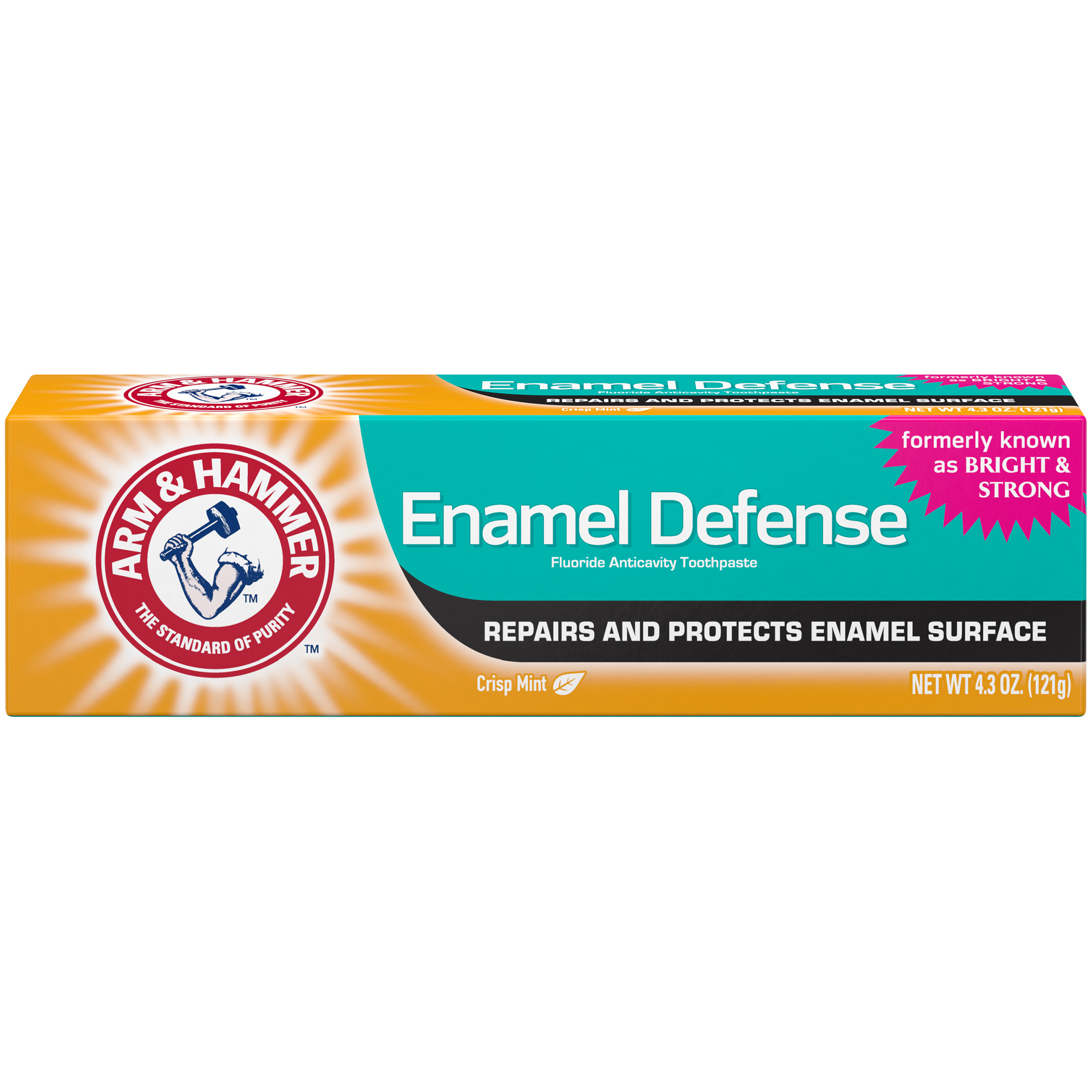 ARM & HAMMER Enamel Defense Toothpaste Truly Radiant Bright & Strong