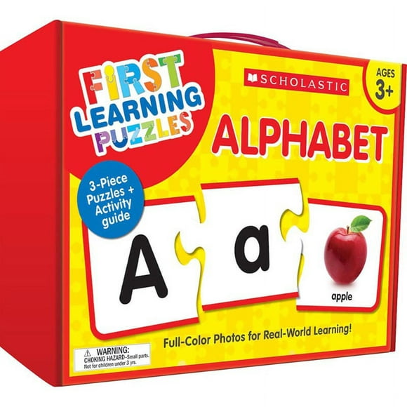 SCHOLASTIC FIRST LEARNING PUZZLES ALPHABET