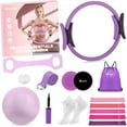 thumbnail image 1 of Kit de Pilates Hoedia para Mujer con Anillo, Pelota, Bandas, Cinta y Más, 1 of 8