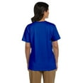 thumbnail image 2 of Hanes Women's Relaxed Fit Authentic Essentials Short Sleeve V-neck T-Shirt Sizes S-3XL, 2 of 4