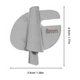 thumbnail image 2 of ADDHAT 8Ud Pie Prensatelas Para Dobladillo Ajustable De Bordes En Máquina De Coser, 2 of 8