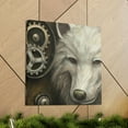 thumbnail image 6 of Arctic Wolf Steampunked - Canvas, 6 of 10