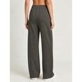 thumbnail image 2 of LIBRCLO Womens SweatPants with Pockets High Waist Wide Leg pants Solid Color Casual Fall Athletic SweatPants, 2 of 5