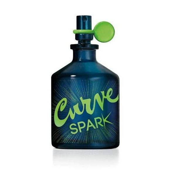 Curve Vaporisateur Parfumé pour Hommes, Parfum Décontracté Cool Jour Ou Nuit, Curve Spark, 2.5 Fl Oz