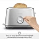 thumbnail image 5 of Tostadora Breville Acero Inoxidable Cepillado Toast Select Luxe 2 Rebanadas, 5 of 6