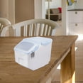 thumbnail image 4 of Hbdhejl Ingredient Storage 20L Dispenser Attachable Casters And Airtight Lid Dog Pet Food Storage Container Pp Material Kitchen Rice Cereal Flour, 4 of 7