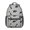 Border Collie Gray, variant on Border Collie Gray Pattern Backpack for School, Cute School Bag with Adjustable Shoulder Straps and Padded Back, 15.3"x11"x6.7"
