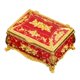 thumbnail image 1 of Caja de joyería esmaltada para mujer, joyero, tocador para mujer, caja de almacenamiento de joyería, caja de regalo de recuerdo para pendientes, anill Rojo, 1 of 7