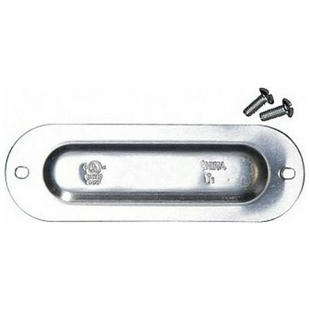 Raco Conduit Body Cover,3/4" Hub Sz.,Aluminum CSC075