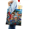 thumbnail image 4 of One Piece Bolso de tela con estampado de lienzo para mujer, bolsa de compras reutilizable y estética, con cremallera interior, regalo para mujer,40*45cm., 4 of 6