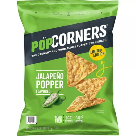 PopCorners Jalapeno Popper Chips, 18 Ounce