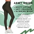 thumbnail image 3 of Butt Lifting Leggings for Women - High Waisted, Scrunch & Ruched Booty Lifting Workout Tights - Textured TikTok Yoga Pants with Tummy Control Compression for Slimming Waist & Anti Cellulite, 3 of 3