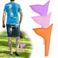 thumbnail image 5 of Embudo para orinar para mujeres, urinario de pie para mujeres, dispositivo para orinar para mujeres, inodoro portátil de emergencia para acampar, silicona, 5 of 5