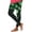 Black, variant on St Patricks Day Leggings for Women Casual Shamrock Printed Leggings Soft High Waisted Workout Yoga Pants