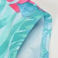 thumbnail image 6 of ibiyuan Girls Tankini Swimsuits with Shorts 10-12 One Piece Modest Bikini Hawaiian Bathing Suits Adjustable Straps Tankini Sets Tie-Straps Ruched Side Swimwear Set Girl,A-10, 6 of 9