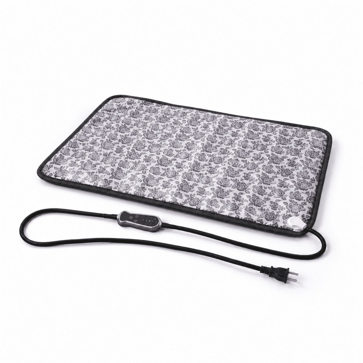Floral Pet Heating Pad Indoor Whelping Bed for Puppies and Cats 9 Heat Settings