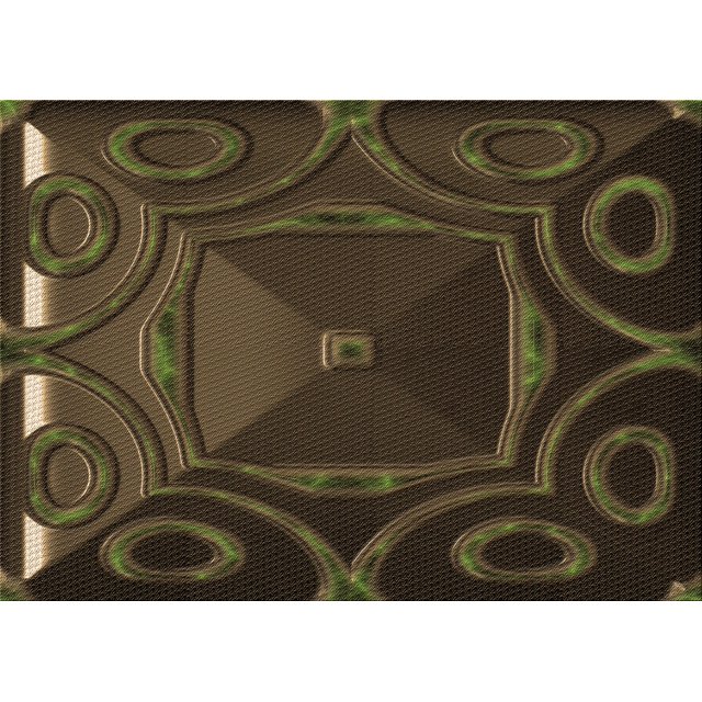 Ahgly Tapis Rectangulaire Lavable en Machine Intérieur Transitionnel Chêne Brun, 2 Pieds x 4 Pieds