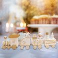 thumbnail image 3 of Decoración de Feliz Navidad Likrtyny adornos de tren de Navidad para fiestas y eventos, 3 of 6