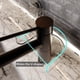 thumbnail image 5 of Estante para grifo con ventosas y sin orificios para montaje en pared, para baño, espejo de baño, estante de almacenamiento para lavado de cosméticos, diseño inferior Lishui, gran capacidad de, 5 of 9