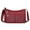 Red, variant on Women's Soft Pebbled Faux Leather Crossbody Bags Purses Multi Pocket Sling Messenger Shoulder Bags