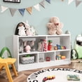 thumbnail image 1 of Costway Librería para Niños y Organizador Juguetes Mueble de 5 Cubos para Juguetes Muñecas Libros Estante de Madera con 5 Compartimientos, 1 of 10
